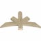 Ekena Millwork Alberta Rough Sawn Timber Gable Bracket, Douglas Fir, 36"W x 21"H x 2"D x 4"F, 14/12 Pitch GBW036X21X0204ALB00RDF - alternate 5